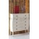 Cómoda 5 cajones madera