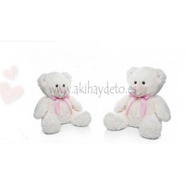 Peluche oso lazo rosa