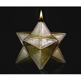 Vela decorativa estrella de Moravia