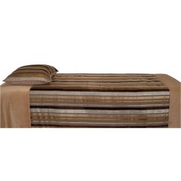 Edredon con almohada rayas