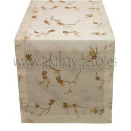 Par caminos de mesa organza 