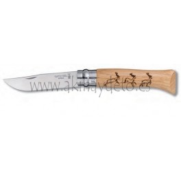 Navaja opinel inoxidable ciervo