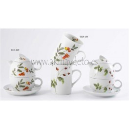 Mug Clásica Frutas Silvestres