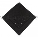 Conj 6 servilletas negro