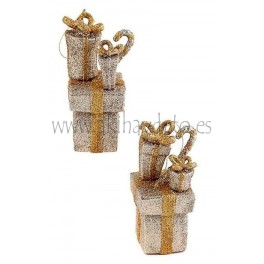 Set 2 Cajas Regalos Colgantes