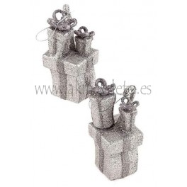 Set 2 Cajas Regalos Colgantes