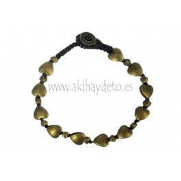 Pulsera corazones