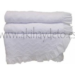 Colcha Marrakech blanco
