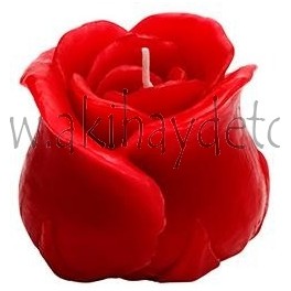 Vela Flor Rosa