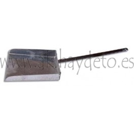 Recogedor mango metálico